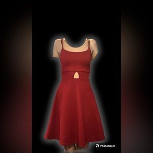 Brand new small Rebel sugar bright red mini cutout dress